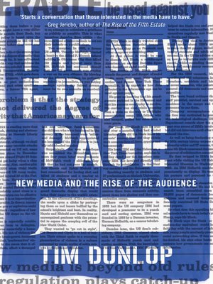 cover image of The New Front Page